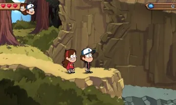 Gravity Falls - Legend of the Gnome Gemulets (Europe) (En,Fr,De,Es,It) screen shot game playing